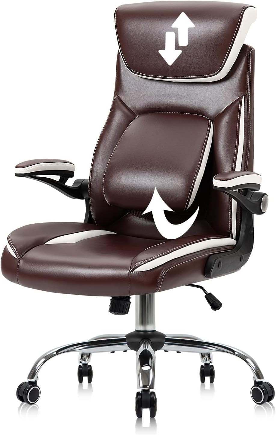 KERMS Ergonomic Padded HighBack Office Computer Desk Chair