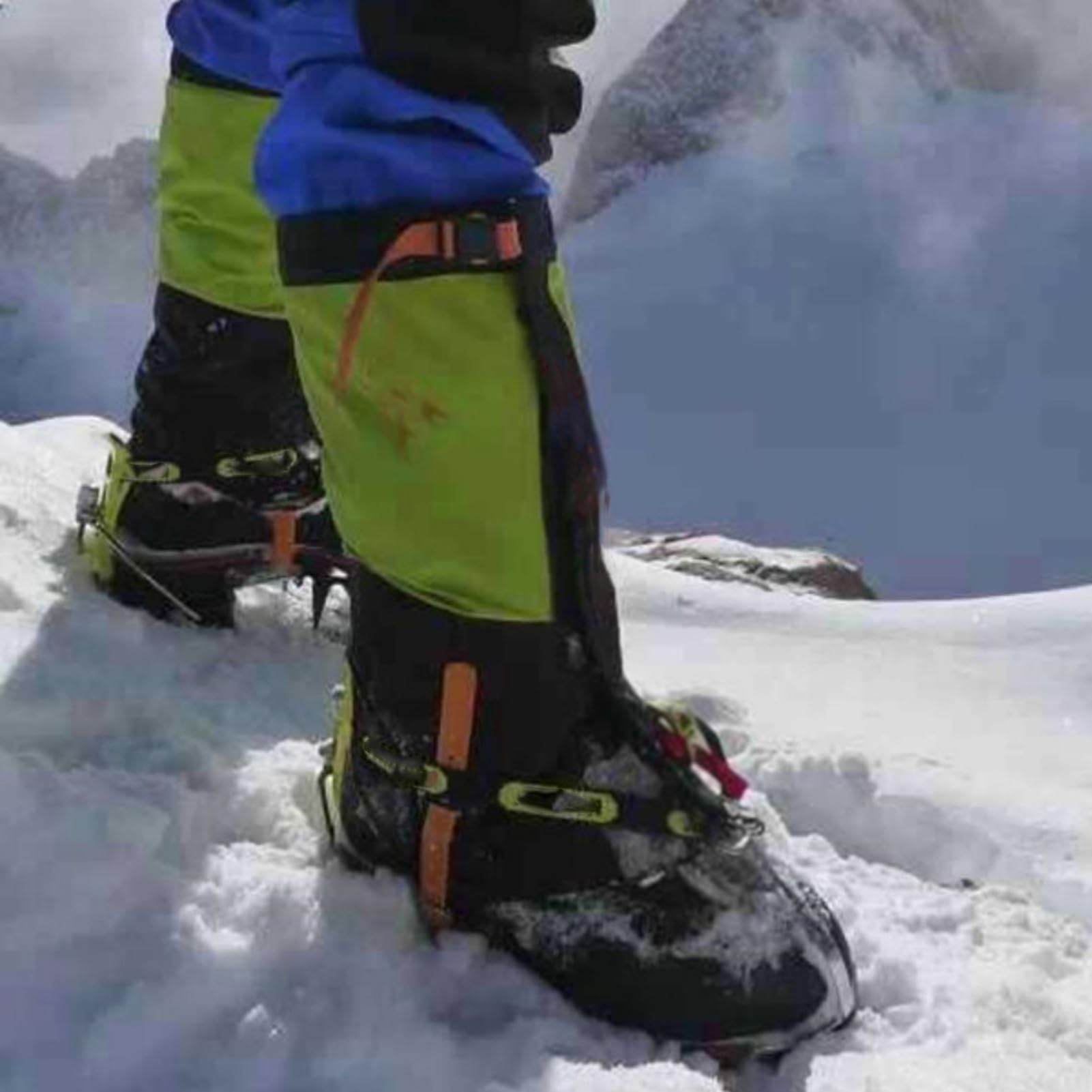 GCGC Polainas De Senderismo, Polainas For Caminar Resistentes Al Desgaste, Polainas De Ciclismo Transpirables For Exteriores, For Mujeres Y Hombres, For Montaña, Nieve, Senderismo, Esquí, Caminatas
