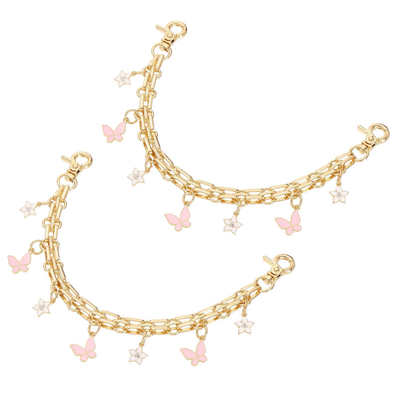 QUARKZMAN 80 Stück Strass Nieten für Leder, 6mm Runde Leder
