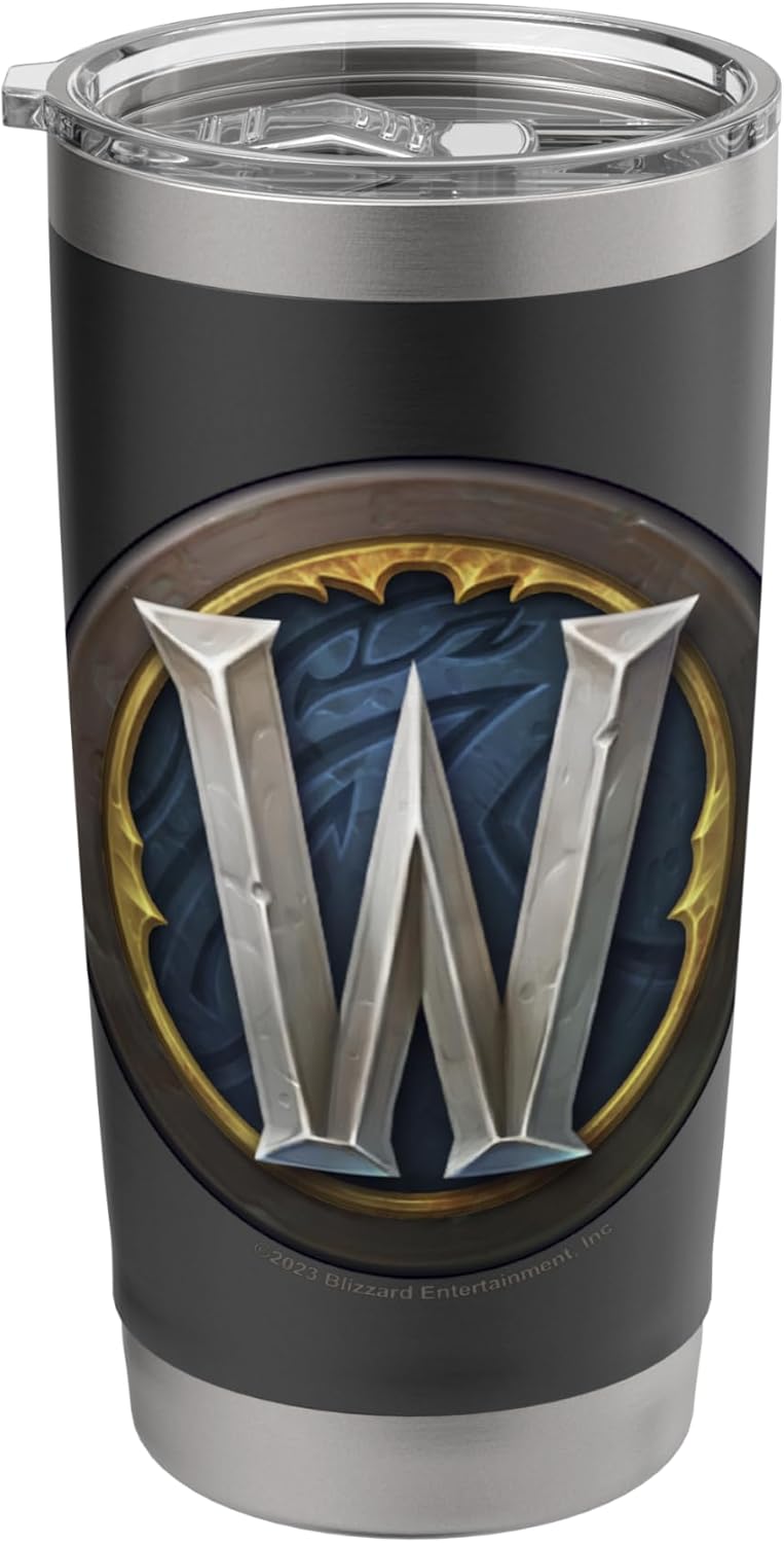 Small Chest Pocket W Simplified Logo Stainless Steel Insulated Tumbler