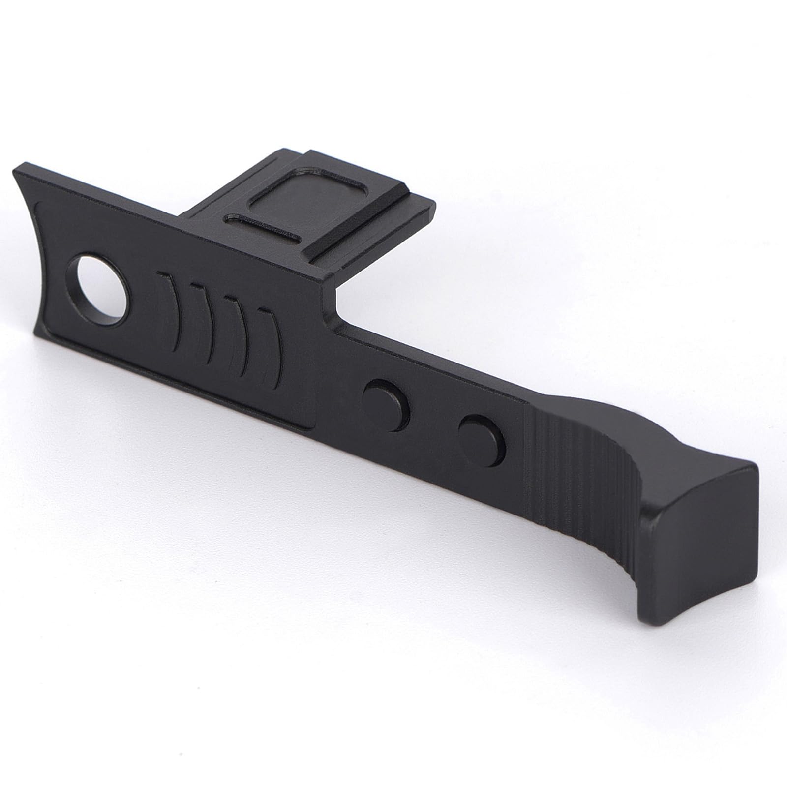 Griffe de pouce en métal pour Leica Q3 Q2, poignée de pouce en alliage d'aluminium avec protection de griffe, repose-pouce, support de support pour appareil photo Leica Q2 Q3 (noir)
