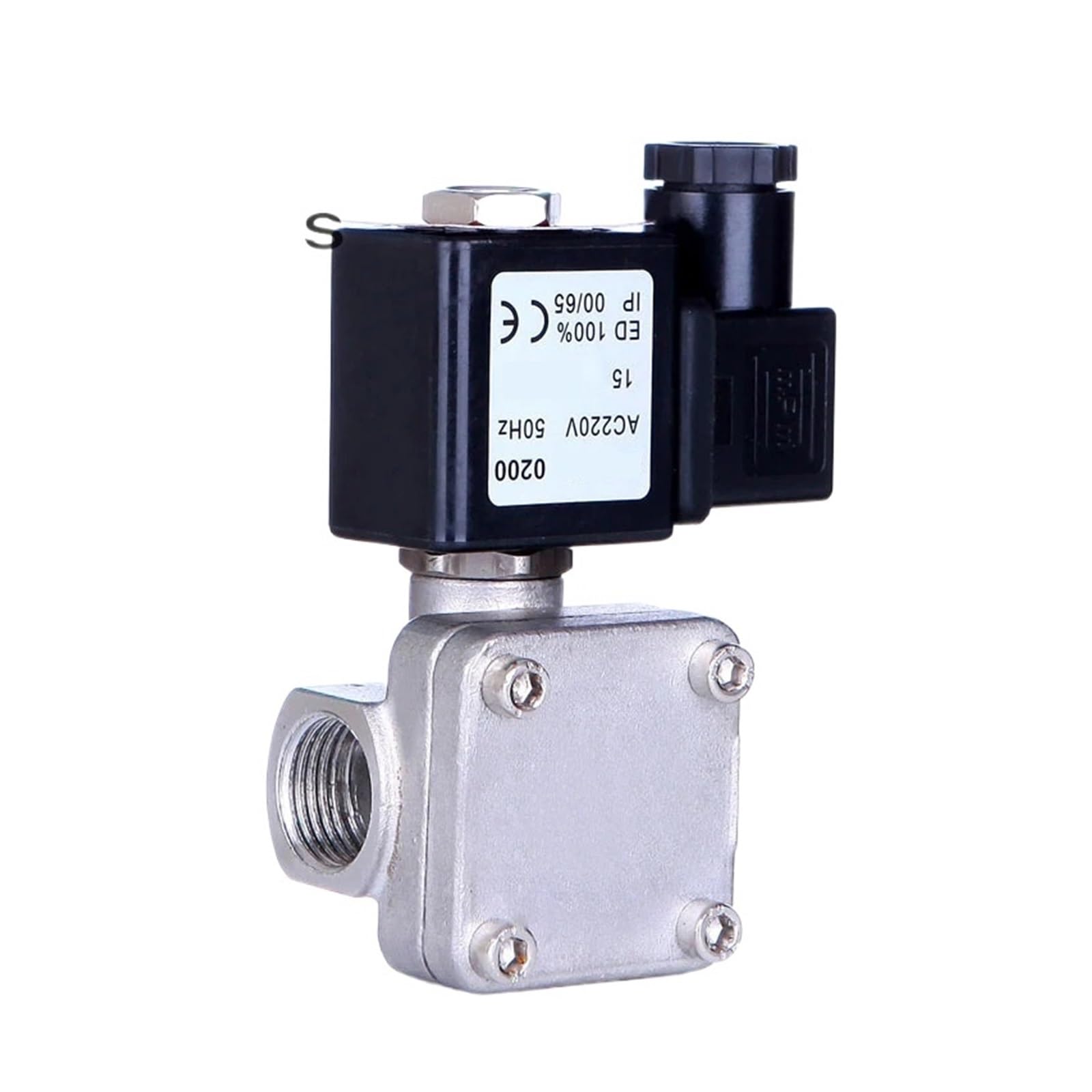 Électrovanne haute pression 1.6 MPa en acier inoxydable 304 et laiton pilote 240V