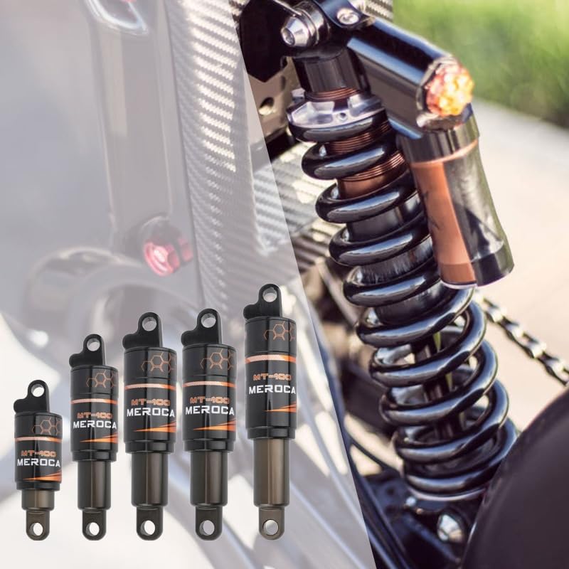 Ammortizzatore MTB Ammortizzatore Posteriore a Molla for Mountain Bike da 125 mm / 150 mm / 165 mm / 190 mm, Camera d'Aria, MTB, Bici Pieghevole Sospensioni per Bicicletta(190mm 1000lbs)