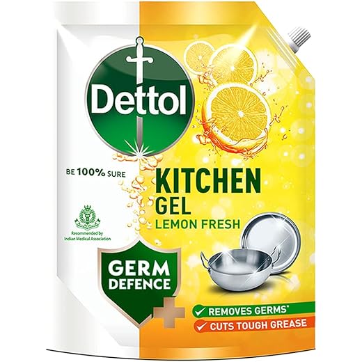 Dettol Lemon Fresh Dishwash Gel - 1500ml