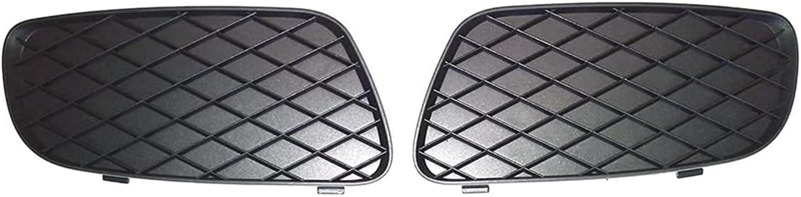 Genérico Cubierta de Rejilla de luz antiniebla para Coche Bisel de luz antiniebla para Coche (Izquierdo y Derecho) Cubierta de Rejilla para Smart FORTWO 451 (2008-2012)