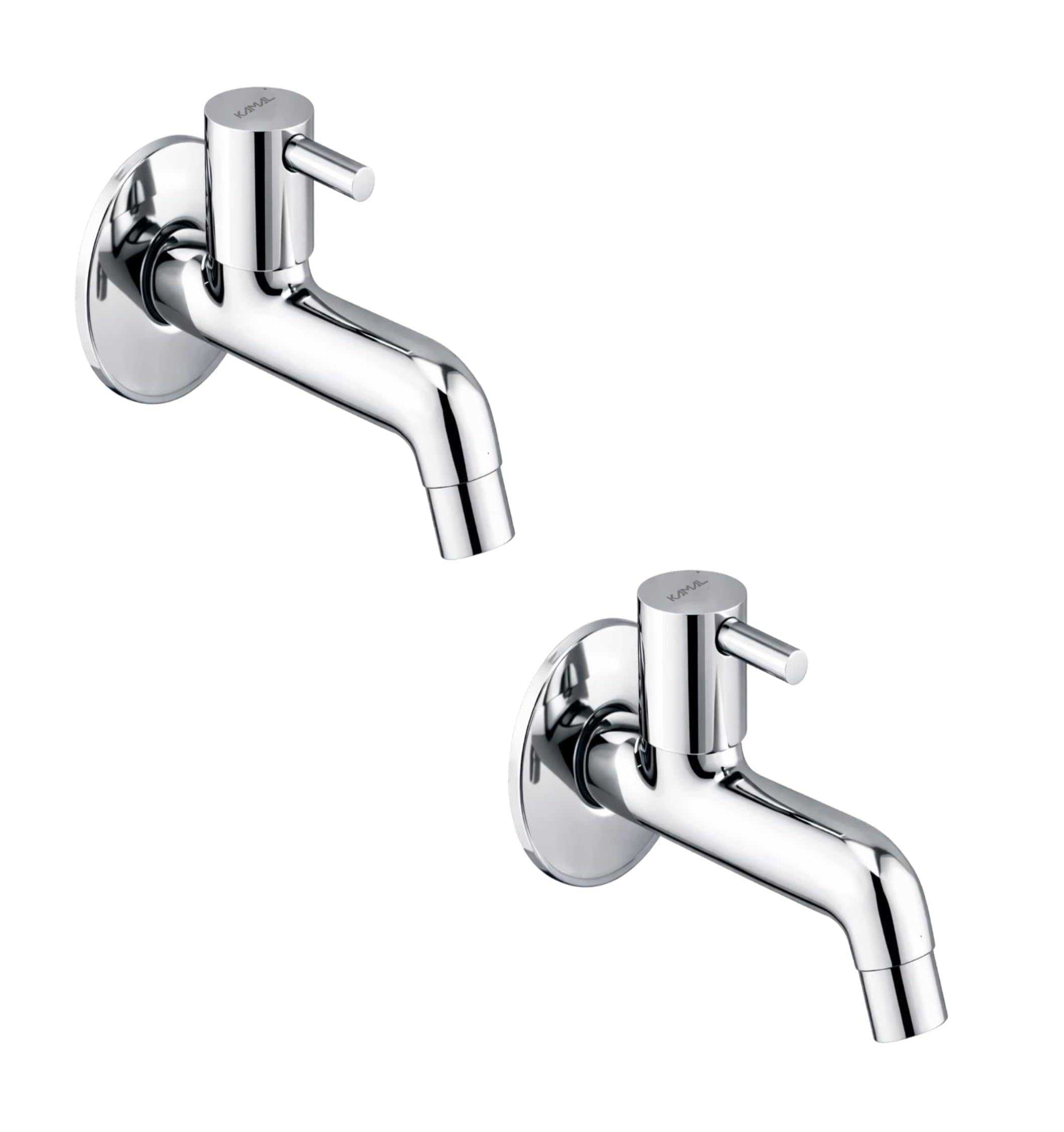 KAMAL Full Brass Long Body Bib Tap FLT (Combo Set of 2) | Fully Brass Bib Tap Faucet (Wall Mount Installation Type)-image-44