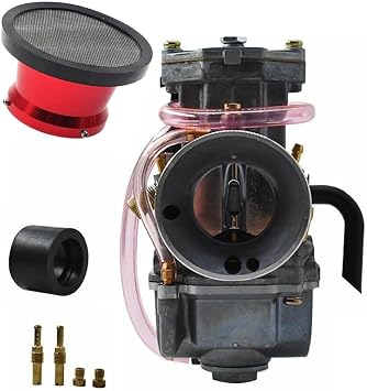 32mm Carburetor Red Air Filter for Keihin KOSO OKO PWK 32 Dirt Pit Bike ATV Go Kart