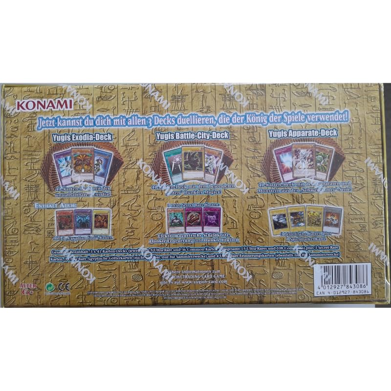 A YuGiOh! Yugi`s Legendary Decks 1 - YGLD - King of Games | Duits | Yu-Gi-Oh!  kaarten NIEUW