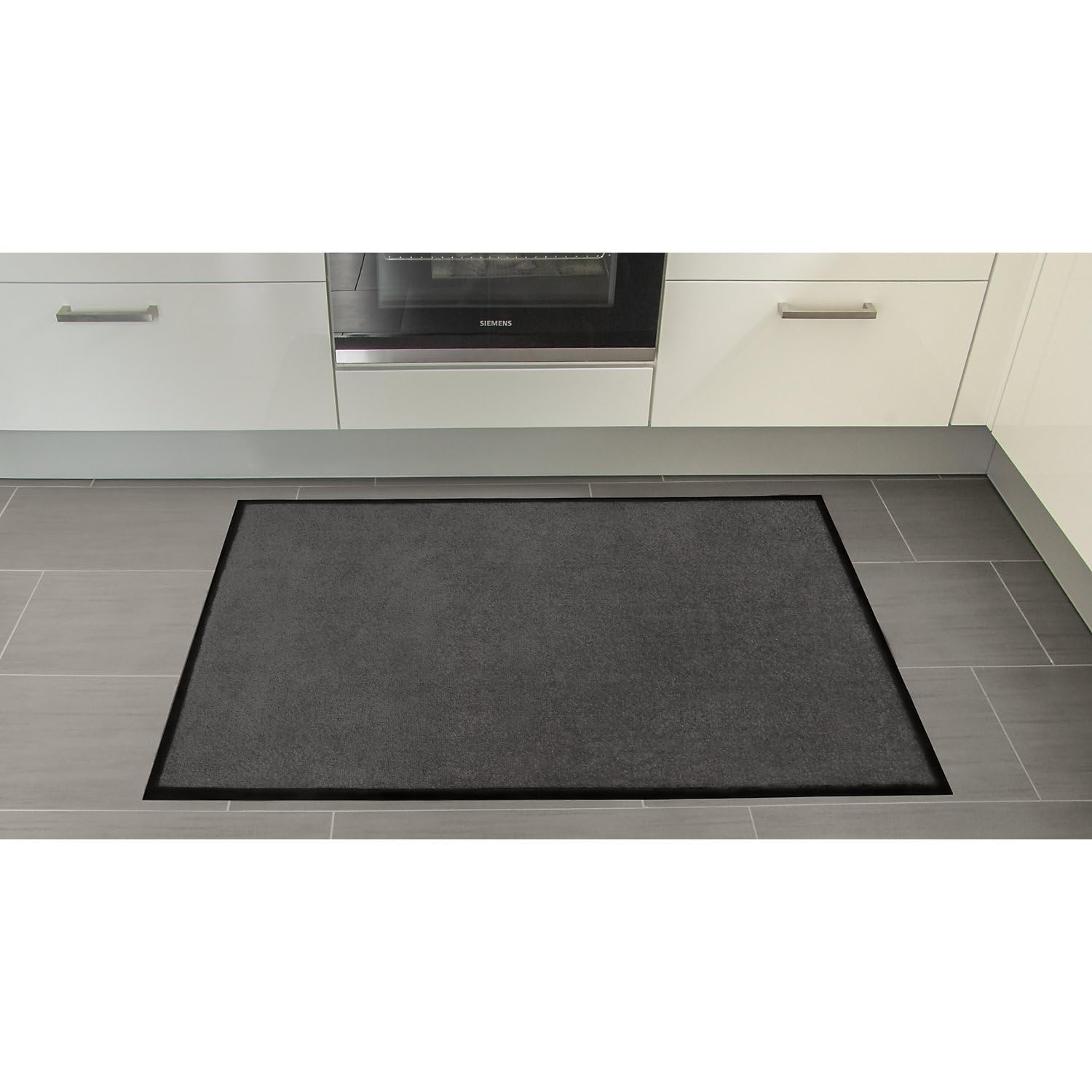 Eurokraft Tapis de propreté intérieur 1500 x 900 mm Gris foncé