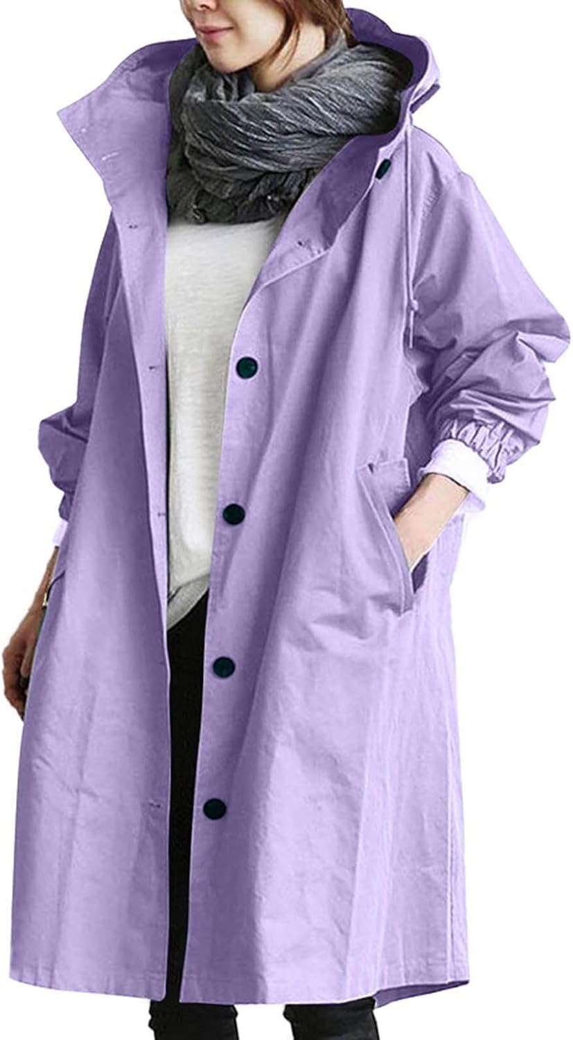 ジャケット・アウター RAINMAKER OVERSIZED TRENCH COAT cn57266564.png