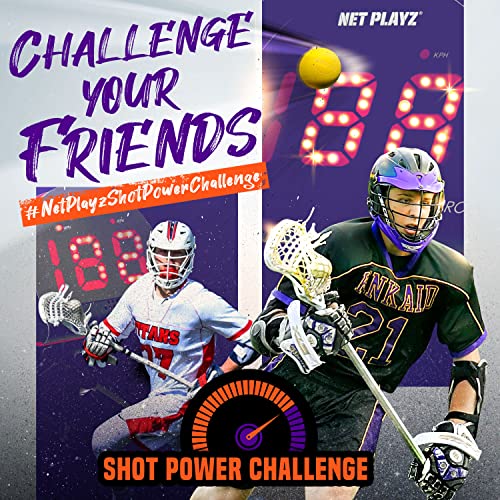 Lacrosse Speed Radar Measures ShotPower, Shot Speed