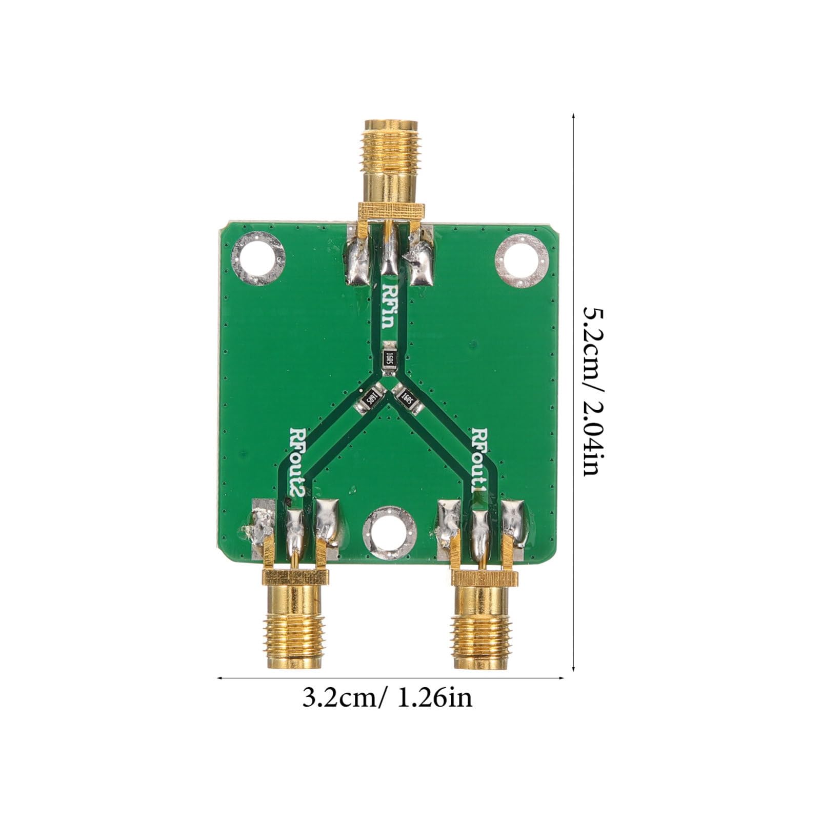PRETYZOOM Splitter Cable Power Distributor Module Coax Splitter for Efficient Signal Distribution Tv and Microwave Applications Low Insertion Loss