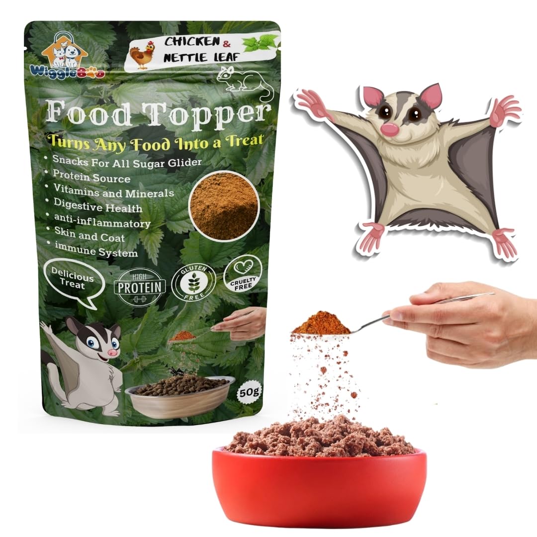 See full amazon price history chart for WiggleBoo Magical Sugar Glider Food Topper || Joy of Best Taste || Chicken & Nettle Leaf Flavour || Grain Free & Protein Rich || Anti Oxident || 50g WiggleBoo Magical Sugar Glider Food Topper || Joy of Best Taste || Chicken & Nettle Leaf Flavour || Grain Free & Protein Rich || Anti Oxident || 50g (B0CQLX3LV8) Amazon Price History, Amazon Price Tracker