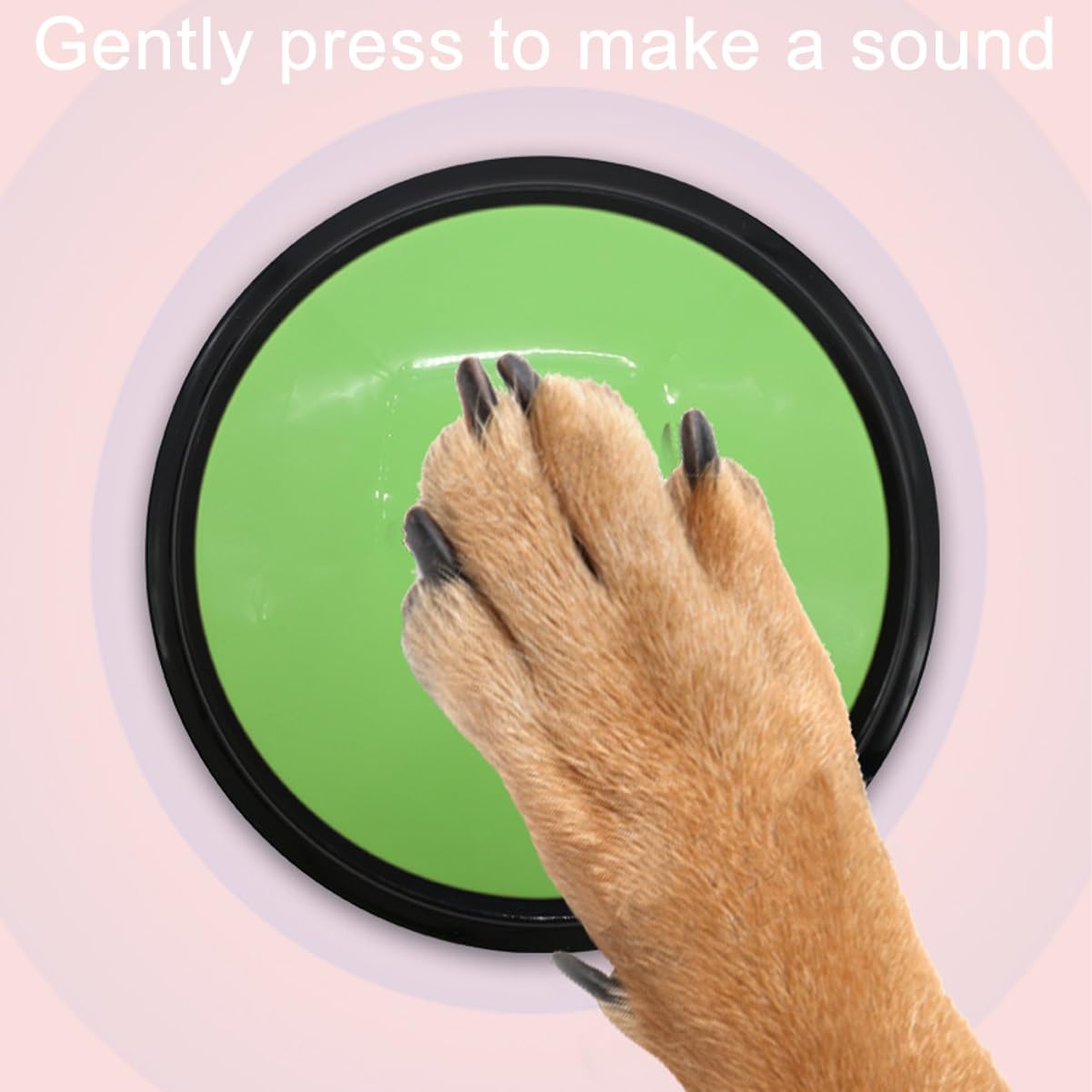 Botones para Perros Hablar, tablero de sonido para perros, botones de perro parlante, botones de entrenamiento de perros grabables por voz de los años 30, juego de iniciación de botones de habla para