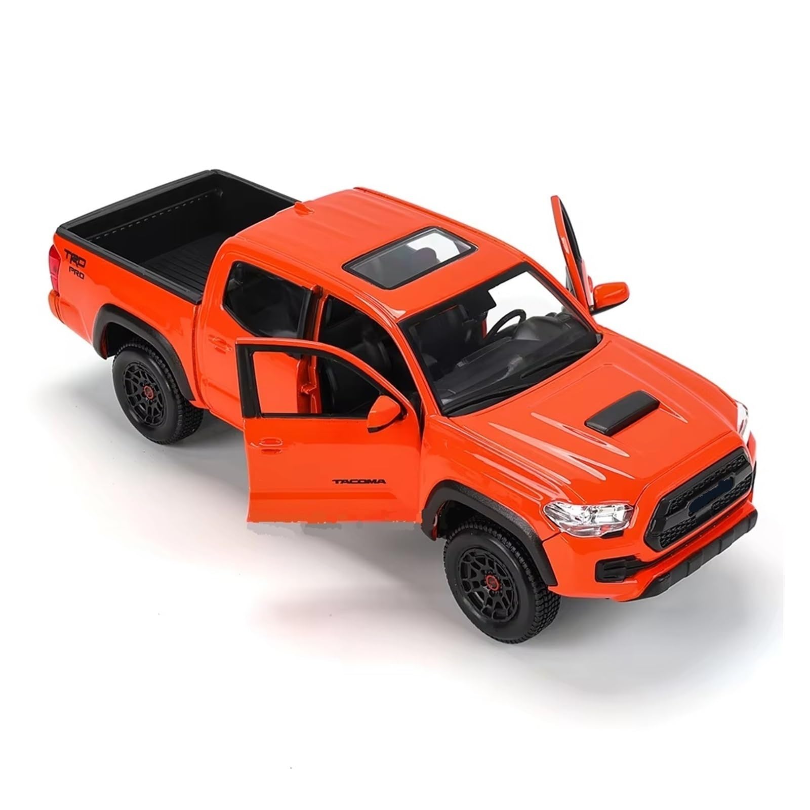 1:27 Dla TRD Pro Model Samochodowy, Odlewanie ciśnieniowe Modele Statyczne Zabawki Prezent (Szary B, with Box)