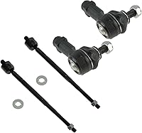 Vista 176 de TRQ Juego de varillas de acoplamiento delanteras interiores y exteriores, 4 piezas, compatibles con Infiniti G35 03-09 Nissan 350Z 2003-2007