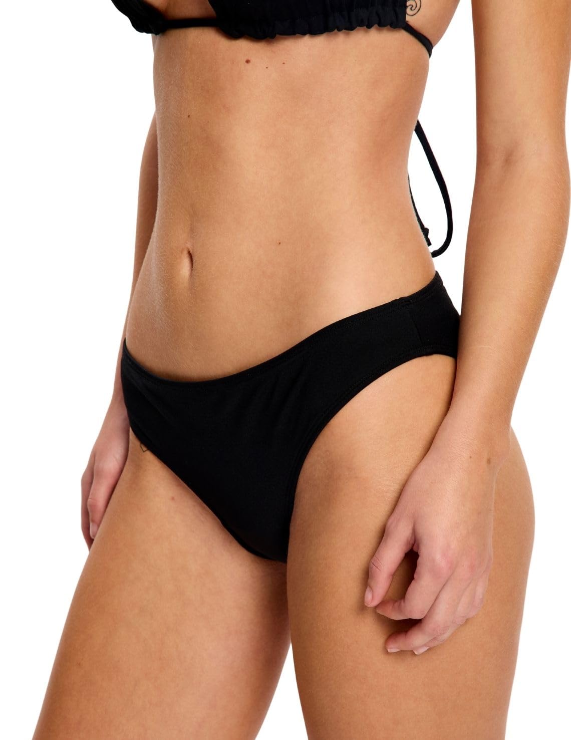 Modibodi Perioden-Bikini Damen Schwarz – Leicht Saugfähig 20 ml – Perioden-Bikinihose – Schwarz