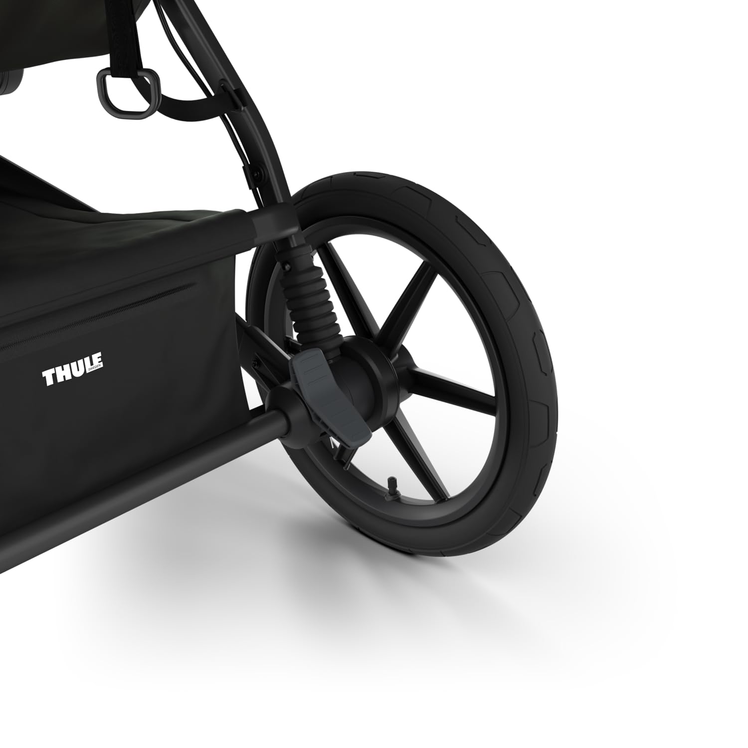Thule Urban Glide 4-wheel Buggy Für Jedes Terrain Black on Black One-Size | Jogging-Spaziergänger