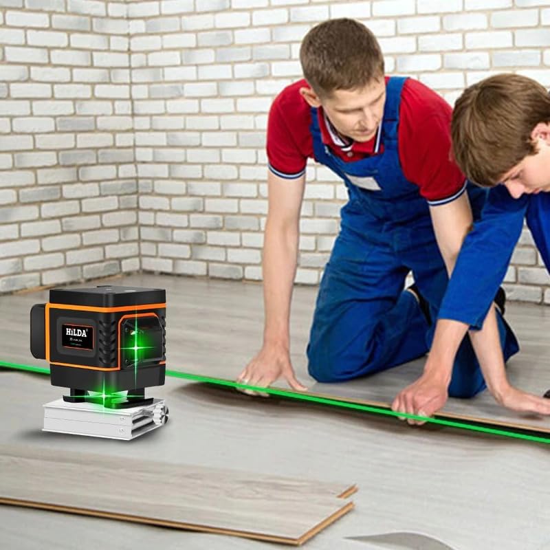 POZIOMICA LASEROWA LASER KRZYŻOWY BLOKADA WAHADŁA