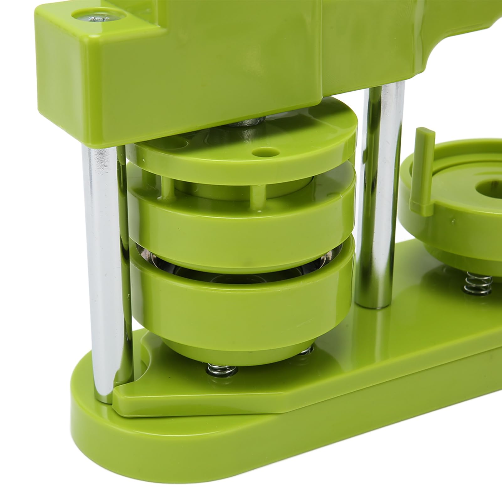 SIXRUN Máquina para Hacer Botones, Prensa de 58 Mm de Alta Resistencia en Plástico con 100 Piezas para Insignias, para Regalos Personalizados, Conferencias, Escuelas