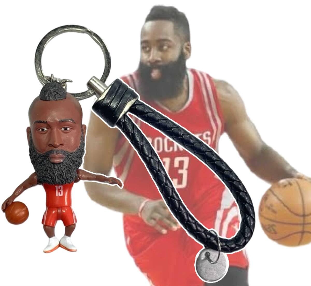 Amazon.co.jp: / Basketball James Harden Mascot Keychain