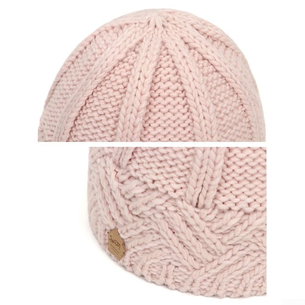 para Gorro de para Punto Grueso Unisex Cálido para Gorro de