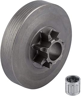 Kit de roda de tambor de embreagem com rolamento de agulha para jardim quintal interno externo para motosserra 4500 5200 5800 peça