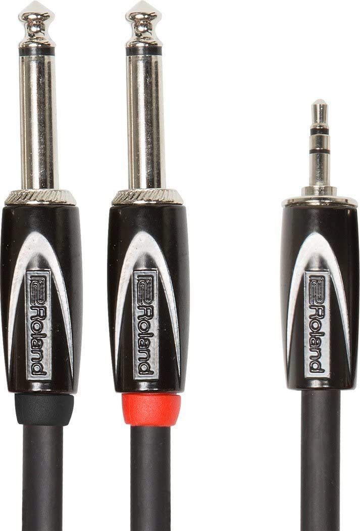 Bundle Batterie électronique TD-07KV Roland + accessoires V-Drums essentiels, tapis de batterie, enceinte personnelle et câble d'interconnexion RCC-5-3528