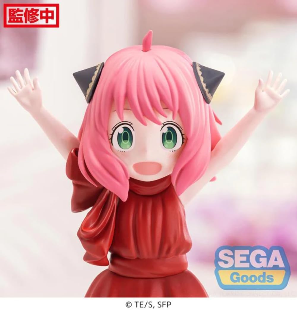 SEGA - Anya Forger Party Spy x Family 11cm Figure, 144731