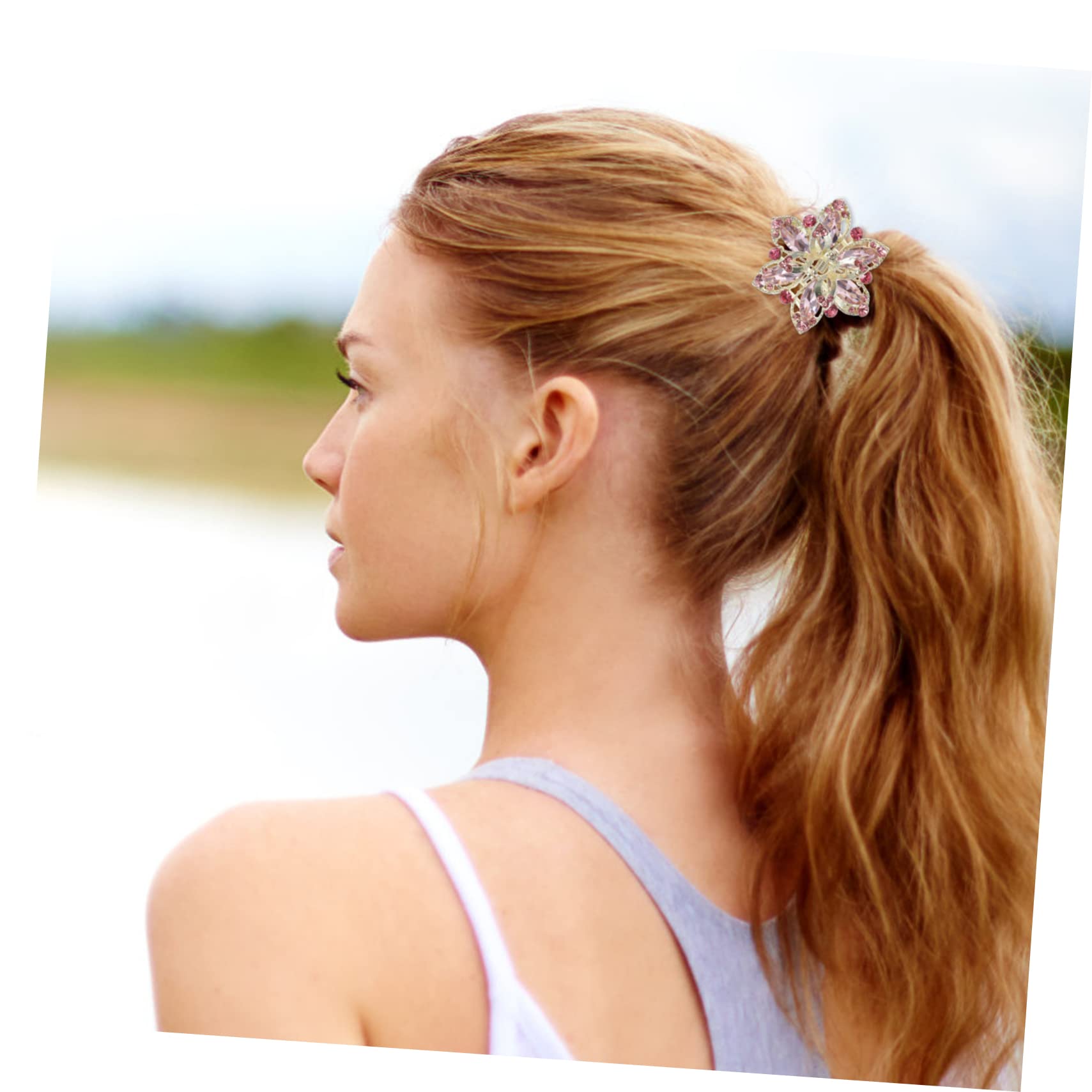 Didiseaon 5pezzi Fermaglio Per Decorativo Clip Per Per Clip Media Per Acconciature Accessorio Versatile Per Look Giornaliero e Speciali