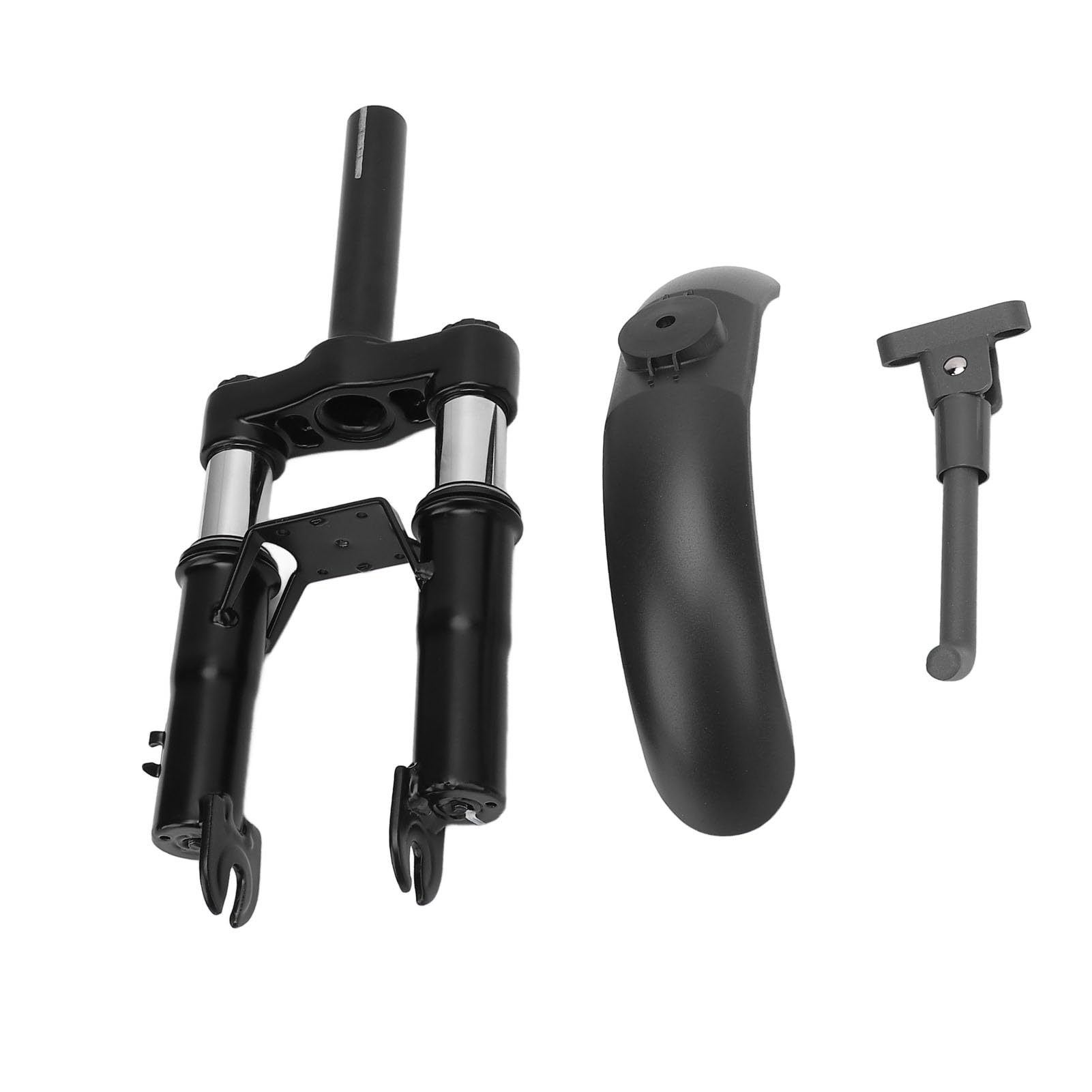 Tbest Kit de Suspensión de Scooter Eléctrico PC de Acero Absorción de Impactos Horquilla Hidráulica Guardabarros Tornillos de Soporte M365 Accesorios para Paseos Más Suaves en Ciudad y