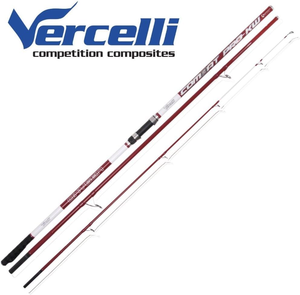 Vercelli Oxygen Combat Pro KW T Cane Surfcasting, Red, 4.2