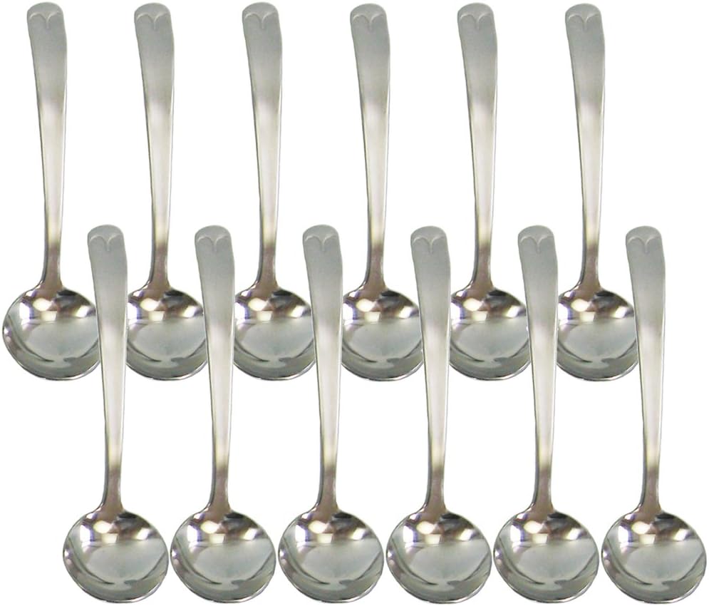 Nagao Old English Sugar Ladle, Set of 12, Made in Japan
