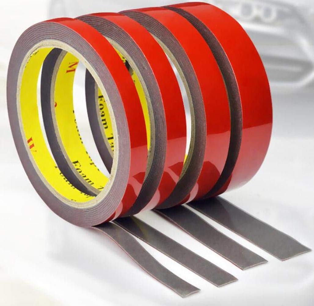 1 Rotolo 33M Nastro Biadesivo Adesivo In Schiuma Acrilica Super Appiccicosa Per Interni Auto Fissi (15mm)