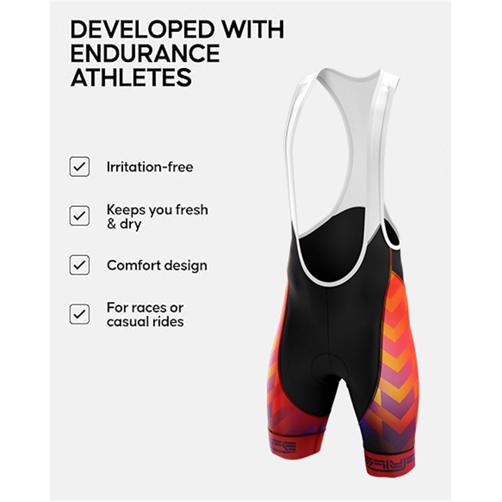 Culotte Ciclismo Hombre - Pantalón MTB con Badana Antideslizante 8D, Mallas Elasticas Transpirables para Bicicleta de Montaña/Ruta - Hombre Ciclista - Acolchado Ligero y Resistente