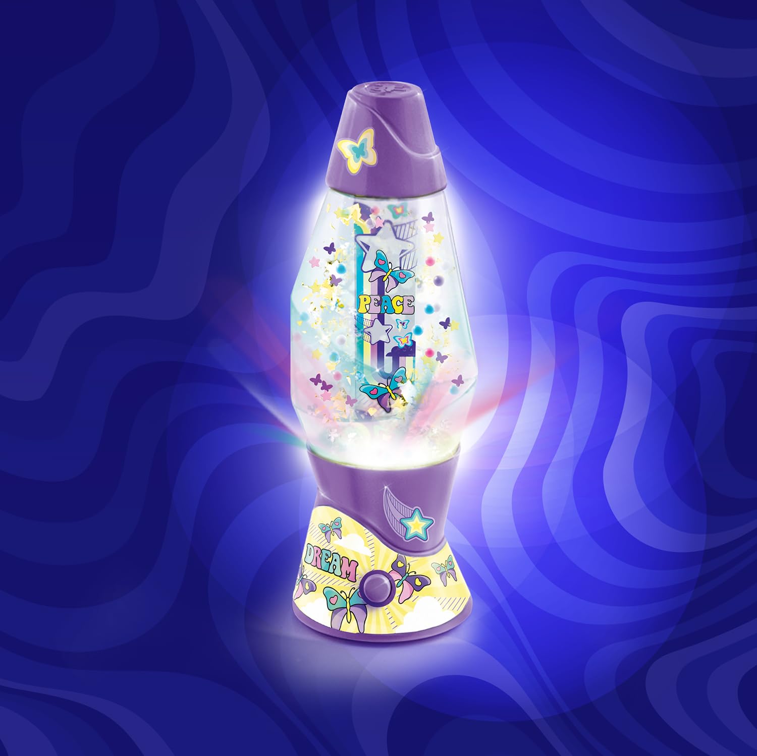 Canal Toys - Style 4Ever - Mini Lámpara de Lava | Con Decoraciones y Brillantes