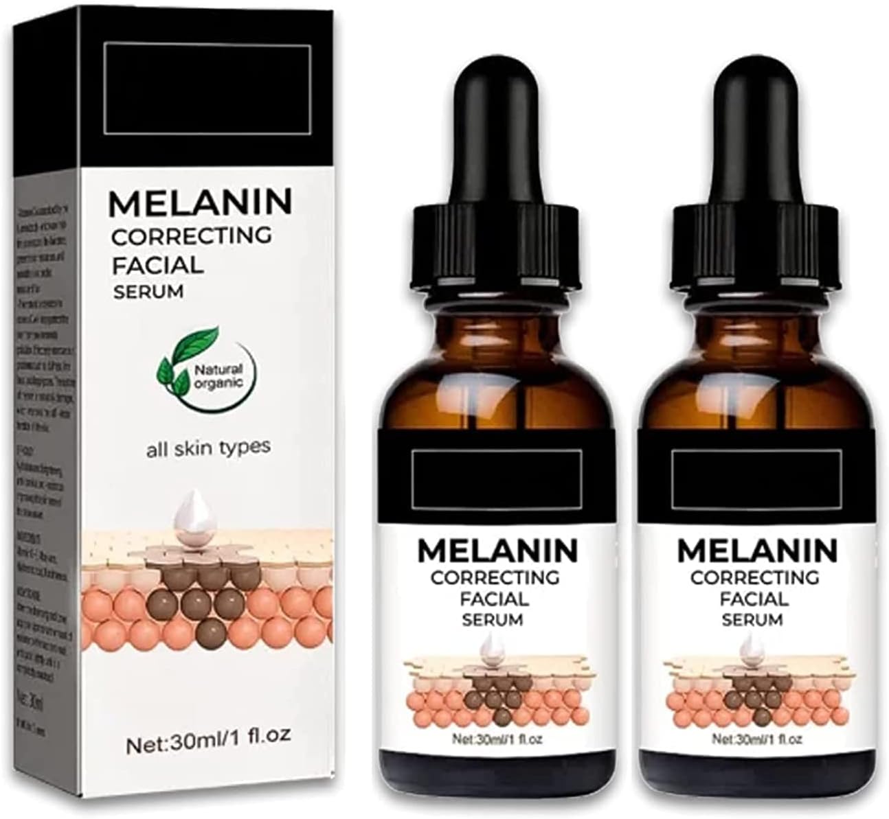 Amazon.co.jp Melanin Correcting Facial Serum, Dark Spot Corrector