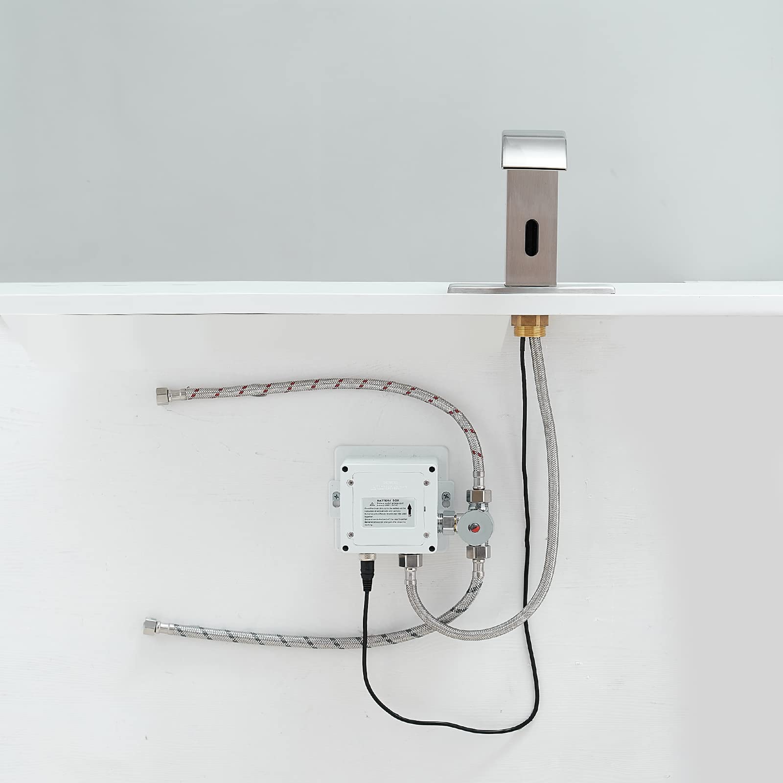 Amazon | Greenspring 自動センサー ブラッシュドニッケル タッチレス