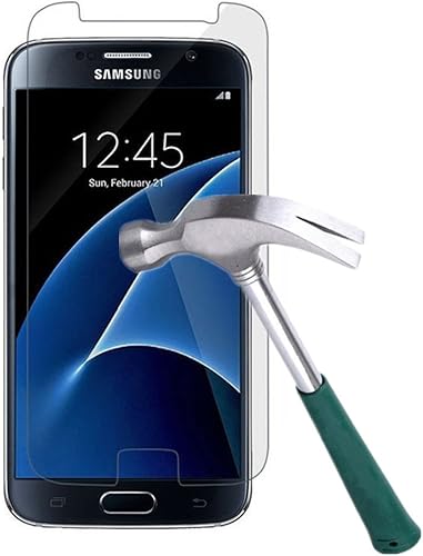 Miniatura 7 de TANTEK YYY19 - Protector de pantalla de vidrio templado ultra transparente para Samsung Galaxy S7-3 piezas