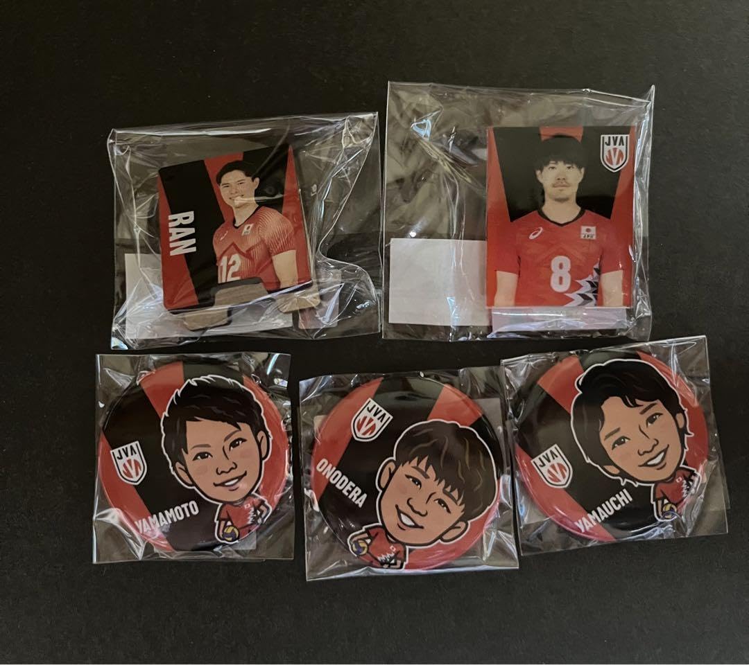 【日本代表男子バレー】　小野寺大志選手　グッズ11 点セット　バラ売り可 Amazon.co.jp: バレーボール 男子バレー 龍神 アクリルスタンド