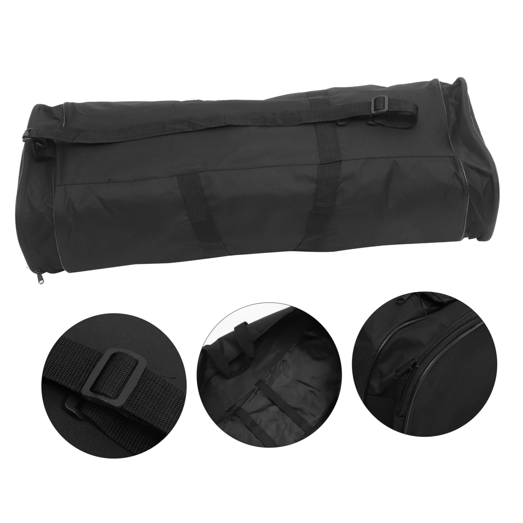 Borsa per Telescopio in Nylon Nero Resistente, Design Semplice e Elegante, Facile da Aprire, Doppia Funzione a Zaino a Mano per Uso Outdoor