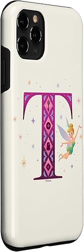 Miniatura 3 de iPhone 11 Pro Disney Alphabet Monogram Peter Pan Letra T para funda Tinker Bell