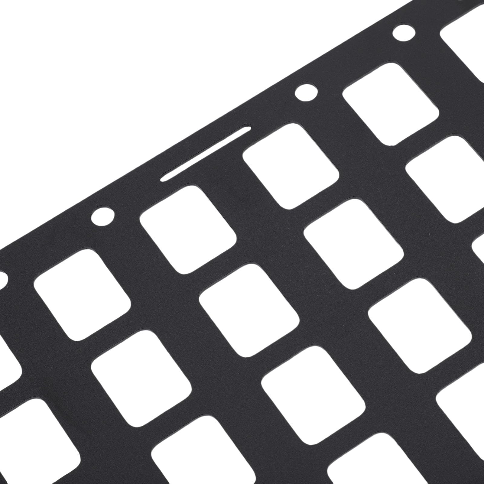 Akozon Facile à Retirer en Aluminium L Track Molle Pannel Organisateur 16.61x8.86x0.08 Poud