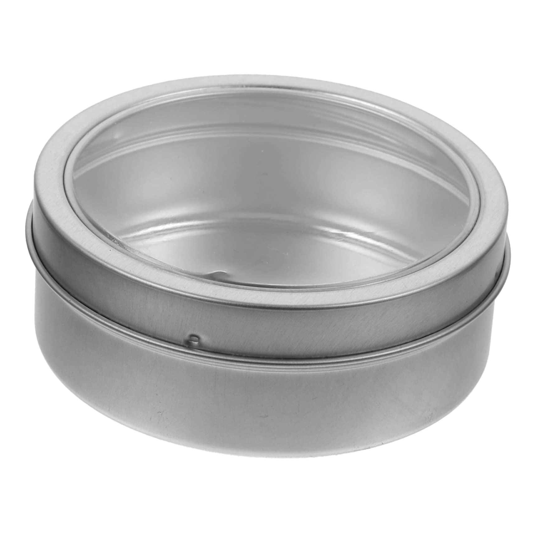 Juego de 3 recipientes magnéticos de metal redondos portátiles para cocina y barbacoa, fácil de fijar al refrigerador, ideal para hierbas, condimentos y especias