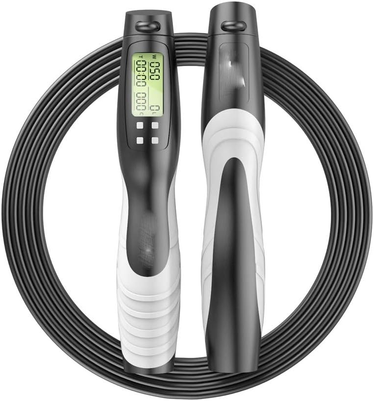 Digital Jump Rope with counter -free counting skipping rope comba Aerobic Exercise Fitness Hom