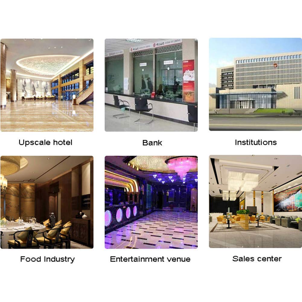 Automatischer Induktions-Schuhputzer, automatische Schuhpoliermaschine, Schuhreinigungsbürsten-Set, Multi-Bürstenpolierer, geeignet für Hotel-Eingangshalle, Verkaufszentrum, schwarz, sauber