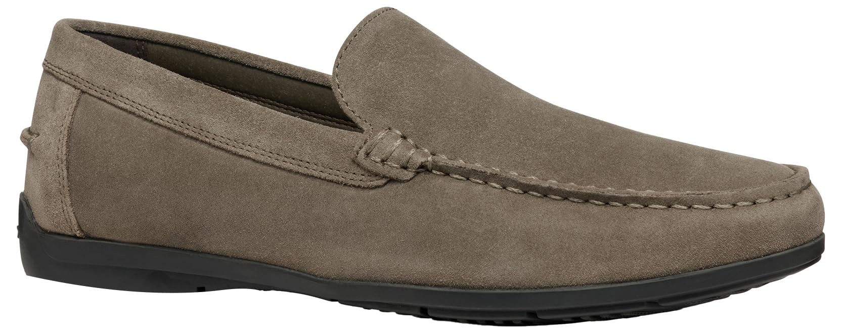 Geox Men's U SIRON A Moccasin, Dove Grey, 9.5 UK