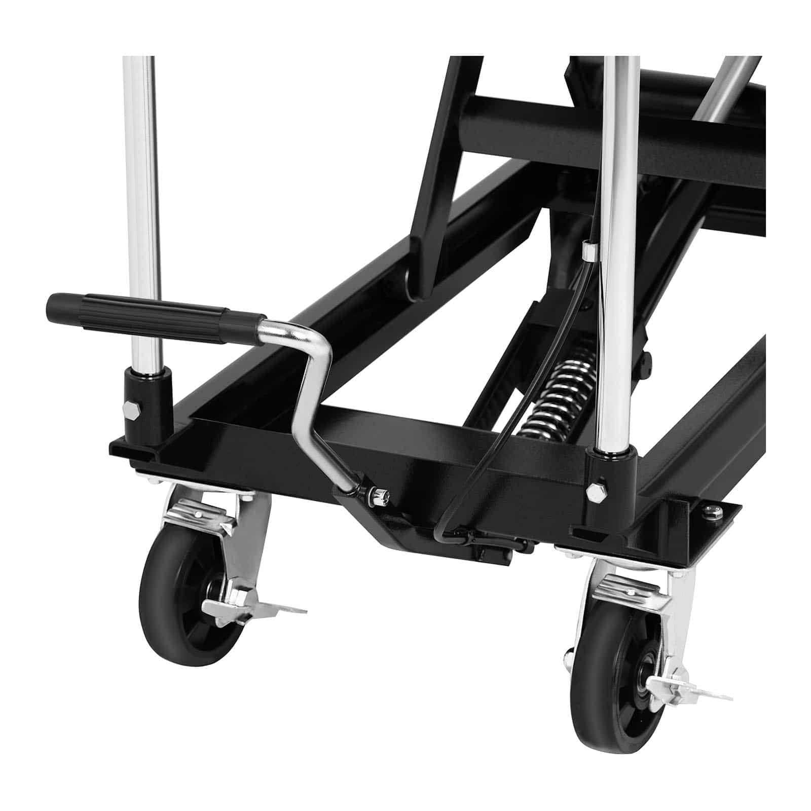 MSW Carrello Sollevatore A Pantografo Con Piano Elevatore Idraulico MSW-LTC500 (500 kg, Acciaio)