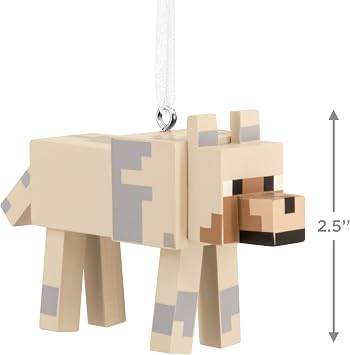 Hallmark Minecraft Christmas Ornament (The Pale Wolf)