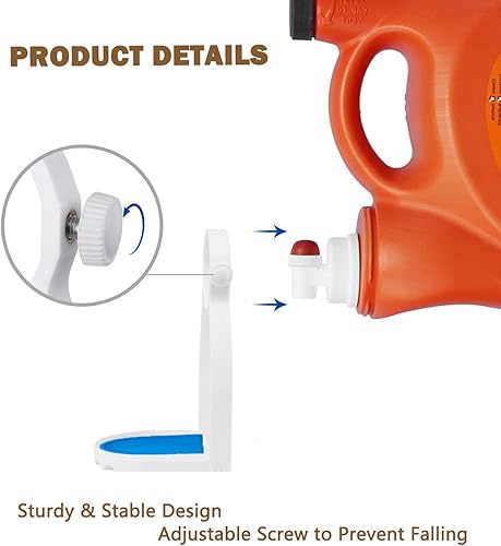 Miniatura 3 de Laundry Detergent Drip Catcher, Laundry Detergent Cup Holder,Detergent Drip Catcher,Fabric Softener Gadget Cup Holder,Tidy Laundry Room,No More Mess